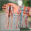 Charm armband charm armband nepal boho handväv flätat armband för kvinnor vän bohemisk bomull rep etnisk armband vänskap dhcbz