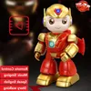 Freeshipping Smart Classic Intelligent English Learnning RC Robot With Music Dance Tell Story Speak English Remote Control Robot Toys g Tefs