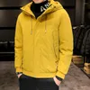 Piumino da uomo 2023 Giacca invernale da uomo casual coreana Giacca corta imbottita in cotone con cappuccio Giacche ispessita Parka caldo Cappotto Uomo Casaco Masculino QQ077