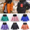 Детский пуховик для маленьких мальчиков, осенне-зимние теплые куртки для мальчиков, детская теплая верхняя одежда с меховым воротником и капюшоном, пальто, одежда для мальчиков, размер 100-170