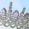 Himstory Noble Beauty Princess Tiara Cubic Zircon Wedding Bridal Crown Rhinestone Pageant Crown for Brides Hoofdbanden1405685