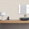 ملصقات الجدار Vividtiles 3D فينيل مقاوم للماء المطبخ باكسبلاش جدار ملصق قشر وورق جدران العصاد شارات البلاط eshive قوية 230417