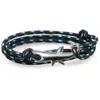 Classic Design Shark Charm Bracelet Multilayered Colorful Paracord Bracelets