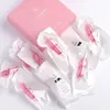 Tattoo Needles Charming Princess Makeup Box for Pen Gun Machine Disposable 030MM Pink Disinfection Safety Single Needle 231117