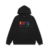 Tasarımcı Erkek Hoodie Klasik Mektup Nakış Kadınları Külot Hoodies Sweatshirtler Uzun Kollu Kapşonlu Logo Gökkuşağı Mektup Mektup Kadın Üstler Lady Femme Jumper Hoody