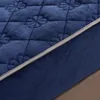 시트 세트 두꺼운 퀼트 플러시 더블 침대 장착 시트 커플 매트리스 커버 겨울 따뜻한 탄력적 벨벳 침대 침대 침대 스프레드 150 160x200 231116