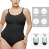 Intimo elasticizzato e modellante da donna Tuta da donna con cinturino per spaghetti Shapewear Tummy-Control BuLifting Support Seno Traceless Body Shaper Tute Top