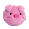 Cute Kids Coin Purse bag Party Favor Soft Stuffed Plush Money wallet Cartoon Animal Head Hand Bags Plush Toys