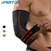 Elbow Knee Pads 1Pcs Elbow Brace Support with Strap Compression Sleeve Arm Support Adjustable for Running Workout Tennis Tendonitis Arthritis 230414