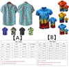 Men's Casual Shirts 2022 New Fashion Mens Haiian Summer Shirt Printed Short Sleeve Big Us Size Haii Flower Beach Floral Patterns For Male J230417