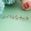 Stud 36 paia formati misti orecchini con strass per le donne ragazze orecchini di cristallo set gioielli festa di nozze GiftL231117