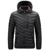 Manteaux de créateurs hommes doudoune hommes manteaux d'hiver veste rembourrée à capuche amovible grande taille mode décontractée simple voyage randonnée escalade taille M-6XL