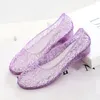 Sandals Plastic Hollow Outs Breathable schoenen voor vrouwen Summer Slip op Loafers Jelly Vrouw zacht comfortabel strand