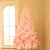 Kerstdecoraties Mini 60/90 cm roze boom Decoratief groen plantjaar Xmas Gift Home Office Mall El Garden Cabinet Decoratie