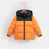 Donsjas voor kinderen Winter Jongen Meisje Baby Bovenkleding Jassen Tienerkleding Capuchon Dikke Warme uitloperjassen Kinderkledingjas Mode Klassiek Packas 5 kleuren 100-170