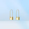 ENFASHION Whole Lock Drop Earrings For Women Gold Color Stainless Steel Dangle Earings Fashion Jewelry Gifts Brinco E5282 21068330698