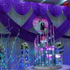 Feestdecoratie 3m lengte elegante en luxe bruiloft achtergrond swags draperen voor podium gordijnevenement China leverancier