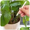 Manual Shovel Mini Gardening Tools Wood Handle Metal Potted Plants Shovel Rake Spade For Flowers Plant 3Pcs/Set Drop Delivery Home Gar Dhhd0