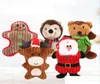 Jouets pour chiens à mâcher chien de compagnie jouets grinçants de noël en peluche jouet à mâcher père noël bonhomme de neige Xams cadeau de fête livraison directe 20 Bdesport2610666