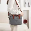 EisbeutelIsothermische Taschen Tragbare Lunchtasche für OL Frauen Wärmeisolierte Box Tote Cooler Handtasche Wasserdichte Bento-Beutel Büro Lebensmittel Schulter 231117