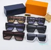 Gros-unglasses lunettes de soleil de créateurs classiques pour femmes lunettes de soleil de mode carrées protection de la plage hommes pare-soleil 6 styles