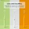 Toothbrush Mornwell Electric Sonic Toothbrush T32 USB Charge Rechargeable Adult Waterproof Electronic Tooth 2 Brushes Replacement Heads Q231117