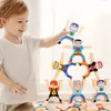 Andra leksaker DIY Montessori Balance Doll Building Blocks Board Stacking High Play Games Tidig utbildning för barn barn 231117