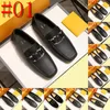 36MODELLO Uomo Vera Pelle Appartamenti Maschile Casual Designer Mocassini Scarpe Slip on Appartamenti Mocassini di marca di lusso Scarpe da guida Scarpe in pelle scamosciata di alta qualità Uomo