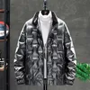 Men's Down Parkas 90% white duck down Winter men Down jacket color collar casual coat plus-size down jacket gloosy side high quality 8XL J231117