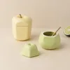 Vorratsflaschen Kreatives Fruchtgewürzglas Ins Wind Haushalt Küchengläser Keramik Lebensmittelbehälter Gürtelabdeckung