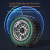 Głośniki telefonu komórkowego Wysoka moc bezprzewodowa głośnik Bluetooth Creative Wheel Battle Portable Outdoor Suboofer Card Q231118