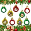 クリスマスデコレーション9ピース昇華クリスマスボールの装飾品のためのクリスマスプルーフクリスマスツリー