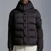 2023 novo inverno dos homens jaqueta de designer para baixo braço bolso emblema com capuz jaqueta puffer casaco quente tamanho 1--5