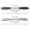 سكين القرع متعدد الوظائف ، قاطع فواكه الخضار الكبيرة المحمولة ، مناسبة للاستخدام في المنزل والخارجي