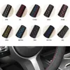 Steering Wheel Covers Customized Car Cover Hand Sewing Braid Genuine Leather For Elantra 2008-2010 Auto Interior Accessories