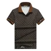 Herrenbekleidung Luxus Designer Poloshirt Marke Herren Casual Polo Mode Brief Druck Stickerei High Street Herren Polos T-Shirt. M-3XL#3320