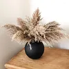 Decorative Flowers Boho Home Style Fluffy Pampas Grass Shor Brown White Natural Dry Pompas Wedding Arrangement Party Decoration