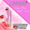 Original AIVONO Aim Gun 7000 Puffs Vape Descartável E Cigarro Puff 7000 0% 2% 5% 12ML Pod Pré-preenchido 1.2Ω Bobina de Malha 600mAh Caneta de Bateria Recarregável