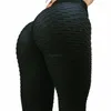 Abiti da yoga Leggins da palestra Pieghe Pantaloni da donna Legins Leggings sportivi da fitness Pantaloni da corsa attillati Vita alta Push Up da lavoro1