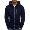 Men's Hoodies Sweatshirts Men Slim Fit Zipper Hoodies Sweatshirts Sport Men Fashion Clothes Casual Zip Up Hoodies Hommes Polerones Para Hombres Felpa Uomo J231116