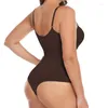 Intimo da donna perizoma Body da donna Shapewear Tummy Control Body Shaper Liscio invisibile sotto il vestito Intimo dimagrante Canotta Tuta