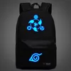 New Naruto Backpack Boy Girl Hokage Ninjia School Bags For Teenagers Sports Bag Japanese Anime Canvas Backpacks259o