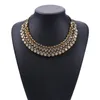 Chokers Indian Vintage Statement Large Collar Choker Necklace Women Fashion Britain Kate Princess Big Bib Necklace Jewelry 231116