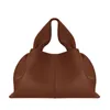 NO 9 Sac de designer Nombre Boucles Sacs à bandoulière Pleine fleur Lady Fold Cuir de vache Hobo Contour Courant Cuirs à la main Doublure en coton Luxurys Sacs à main Cognac ZB023 F23