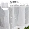 Vorhang 1pc Nordic Style Window Sheer Voile für Schlafzimmer Home Living Room