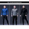 Men's Jackets 2022 new winter autumn hoodies men's sport shirt fitness hat gym training men's sport