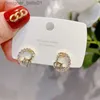 Stud New Christmas Deer Stud Earrings for Women Cute Animal Elk Rhinestone Earring Merry Christmas New Year Wedding Jewelry GiftsL231117