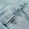 Giacche da uomo Giacca di jeans giapponese con cappuccio Uomo Donna Allentato Casual Vintage Felpa Cappotto High Street Lavato Pullover Varsity Autunno 231117