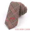 Neck Ties Skinny Wool Neck Ties For Men Women Wedding Tie For Groom Woolen Ties Boy Girls Slim Plaid Necktie Gravata Wedding Gifts Necktis 231117