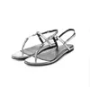 Luxe dames slippers schoenen zomerleer weven cassandra strand slippers open teen platte hak sandalen elegante sexy platte slippers met doos